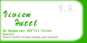 vivien huttl business card